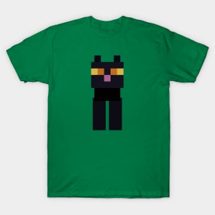 Minecraft Black Cat T-Shirt